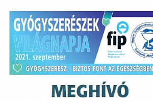 Szeptember 25.: Gyógyszerészek Világnapja - az MGYT meghívója